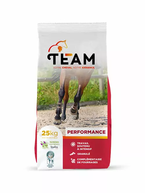 SAC aliment chevaux TEAM PERFORMANCE